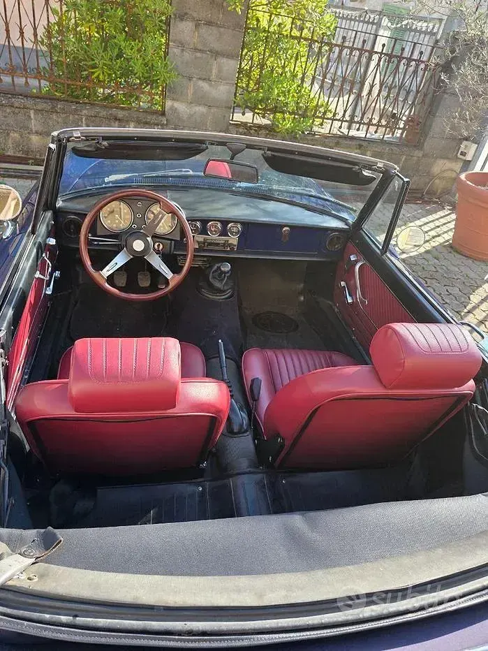 Usata Alfa Romeo Spider 1970 Bluazzurro Cabrio