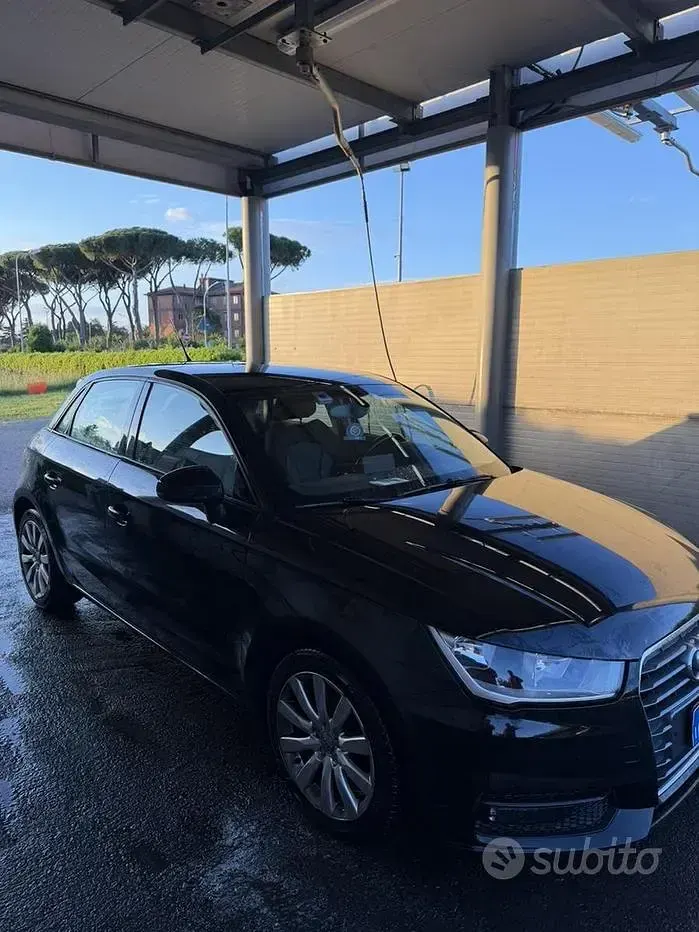 Usata Audi A1 90 CV (66 kW) 2018 Nero Berlina