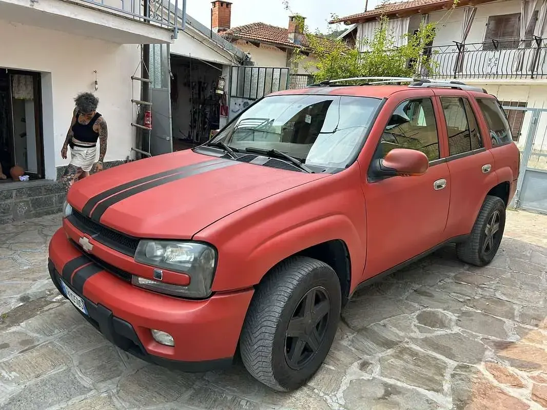 Usata Chevrolet TrailBlazer LTZ 273 CV (200 kW) 2002 Rosso SUV