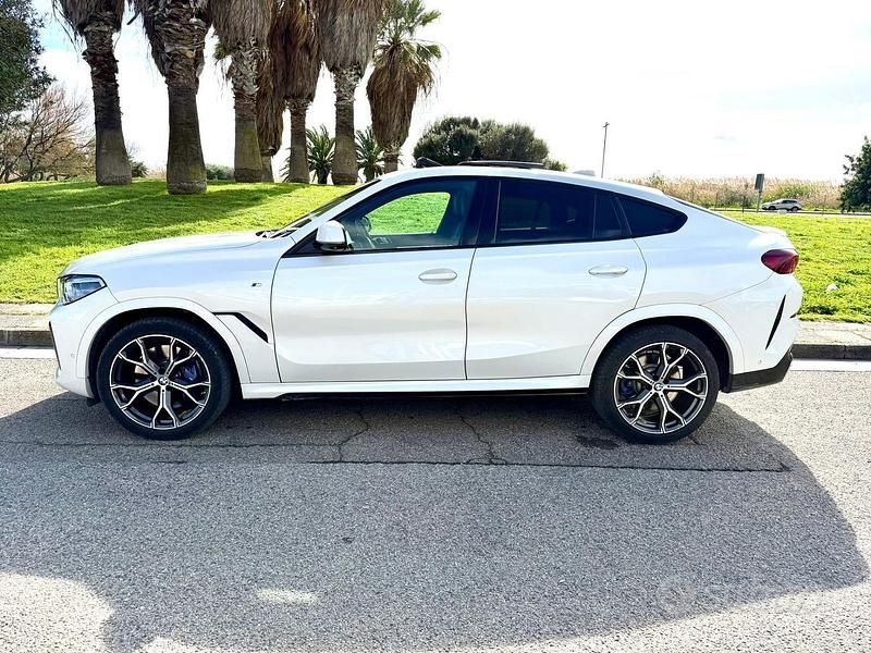 Usata BMW X6 M Sport 265 CV (194 kW) 2020 Bianco SUV