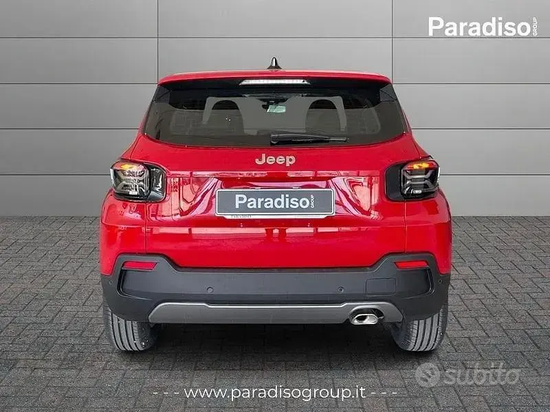 Nuova Jeep Avenger Longitude 110 CV (80 kW) 2026 Rosso SUV