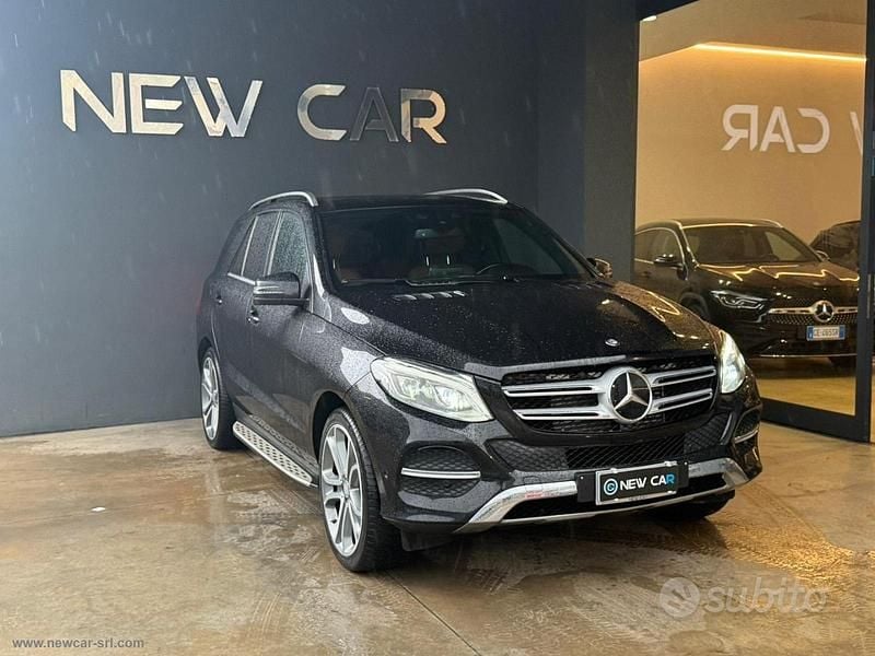 Usata Mercedes GLE250 Exclusive 204 CV (150 kW) 2017 Nero SUV