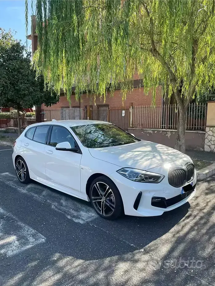 Usata BMW 118 M Sport 150 CV (110 kW) 2022 Bianco Utilitaria
