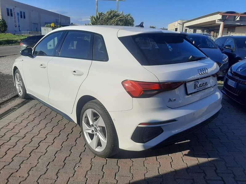 Usata Audi A3 S-Line 204 CV (150 kW) 2022 Bianco Berlina