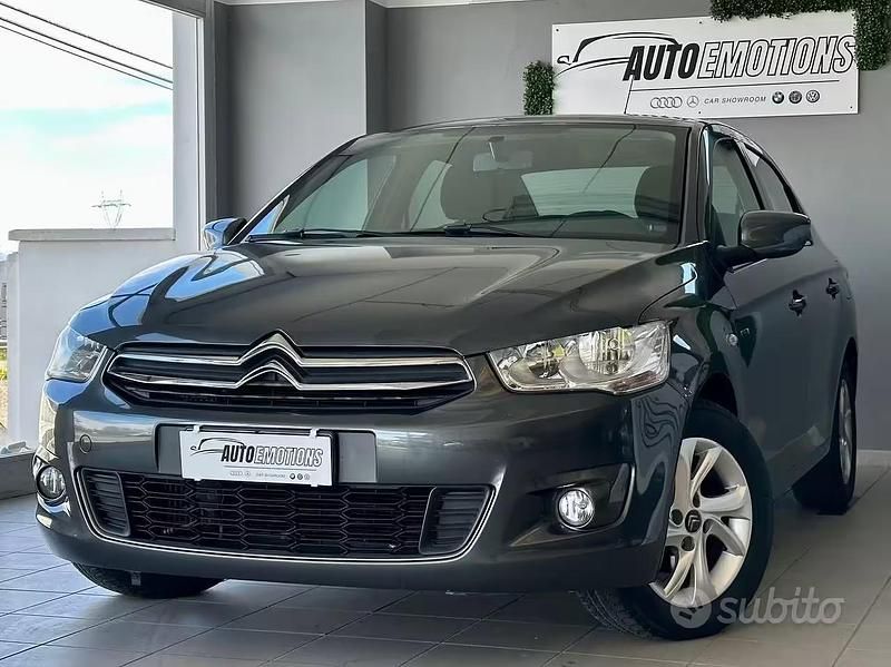 Usata Citroën C-Elysee I Exclusive 100 CV (73 kW) 2016 Grigio Berlina