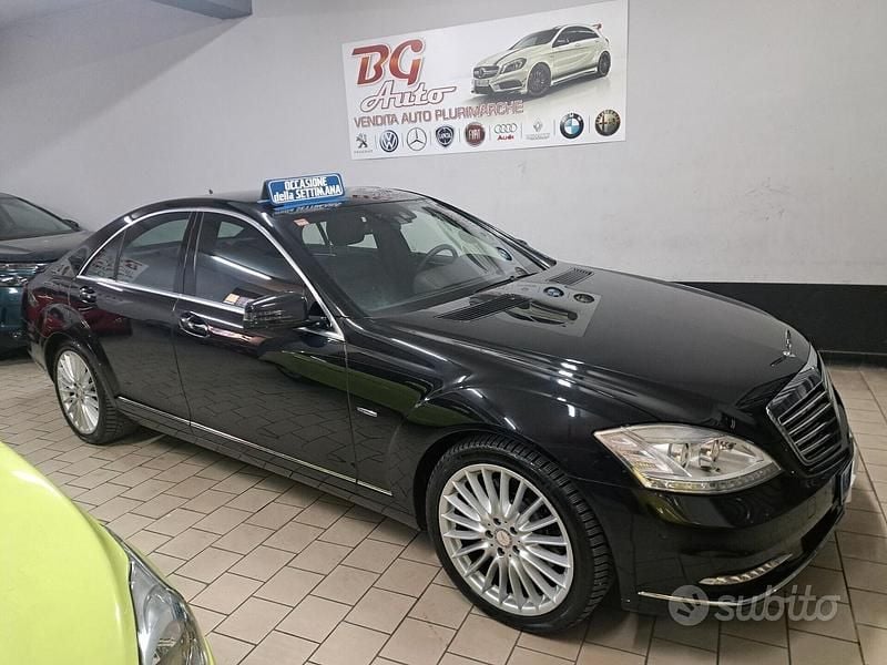 Usata Mercedes S350 271 CV (199 kW) 2010 Nero Berlina
