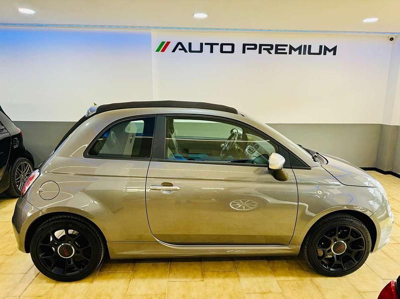 Usata Fiat 500C Sport 69 CV (50 kW) 2015 Grigio Cabrio