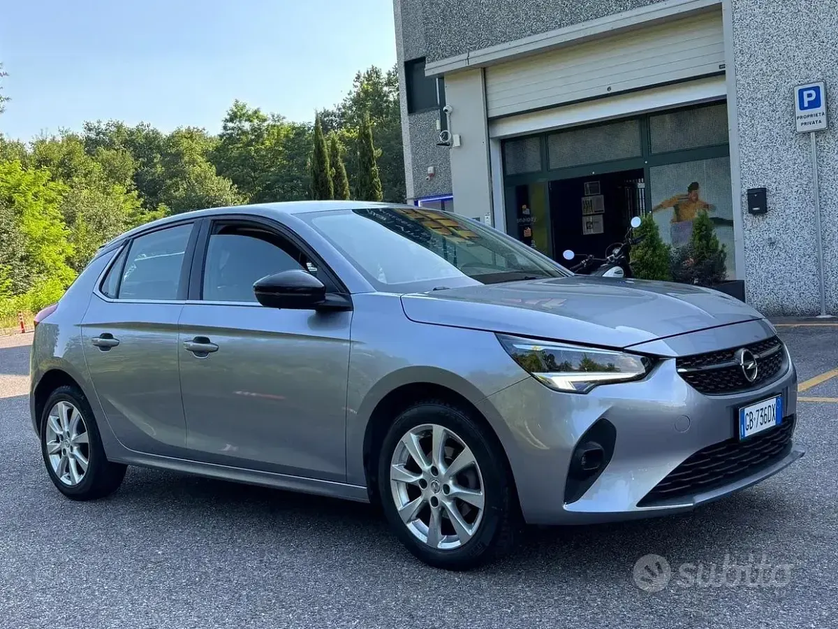 Usata Opel Corsa Elegance 75 CV (55 kW) 2020 Grigio Utilitaria