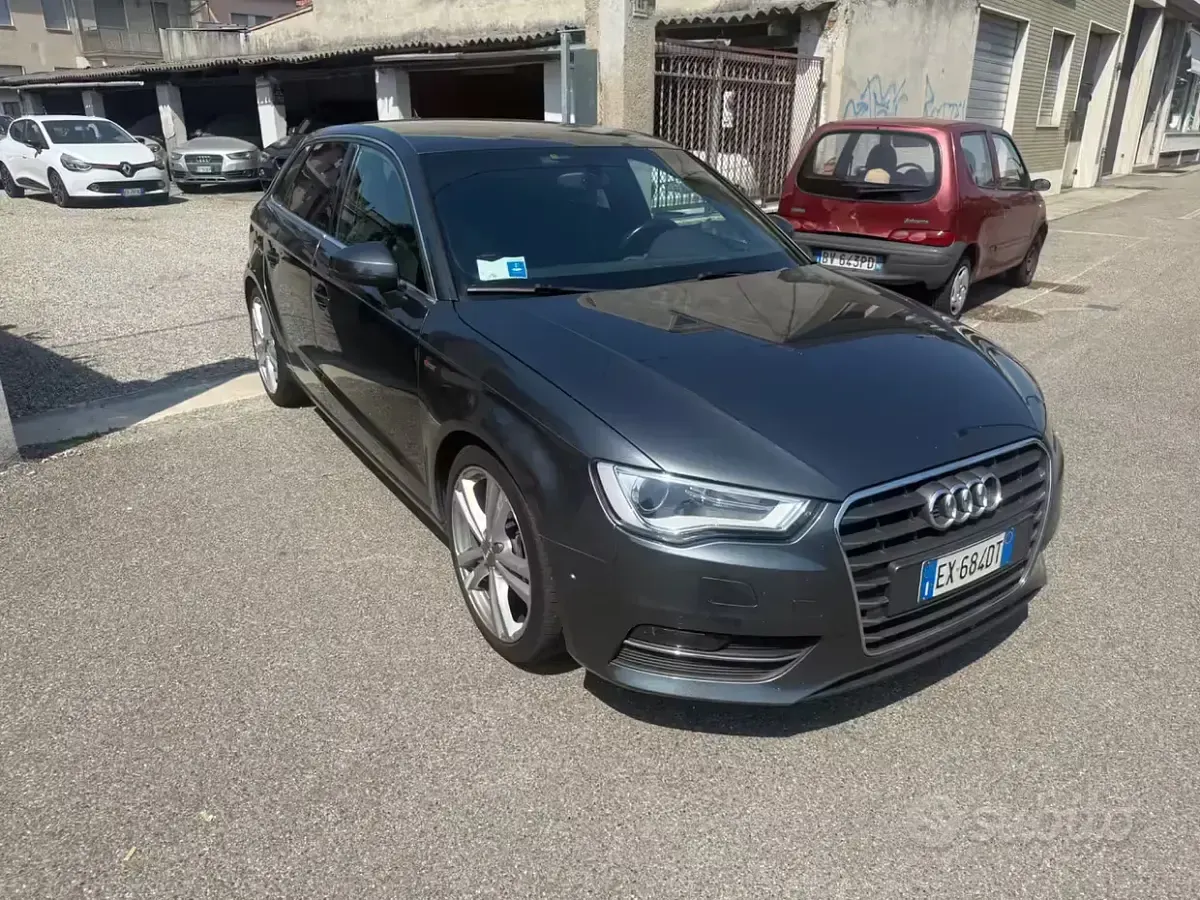 Usata Audi A3 Ambition 150 CV (110 kW) 2014 Grigio Berlina