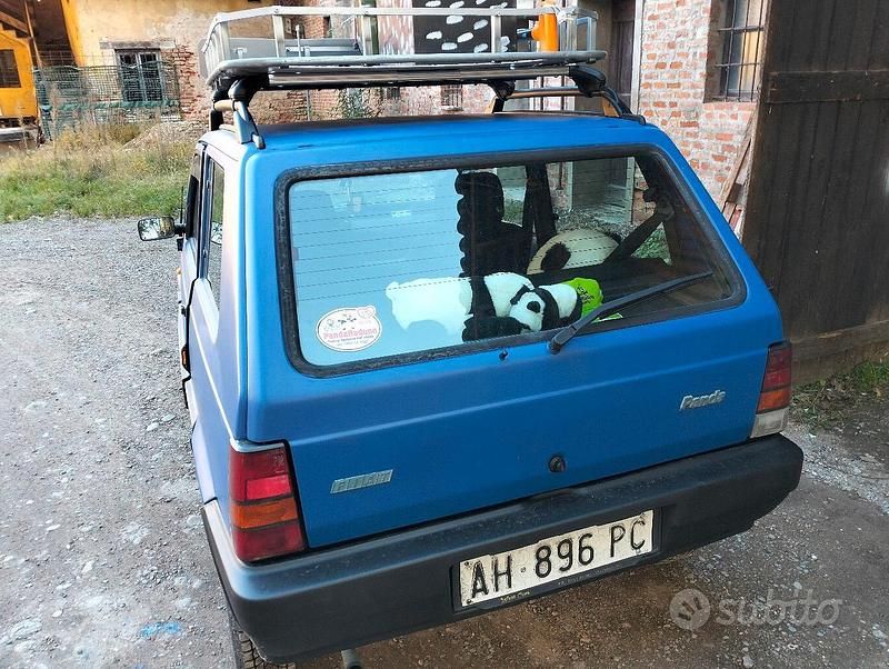 Blu Usata 1995 Fiat Panda Due volumi | 2500 € - Immagine 1/3