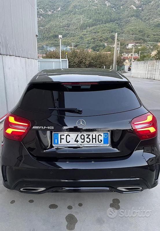 Usata Mercedes A160 Premium 102 CV (75 kW) 2016 Nero Berlina