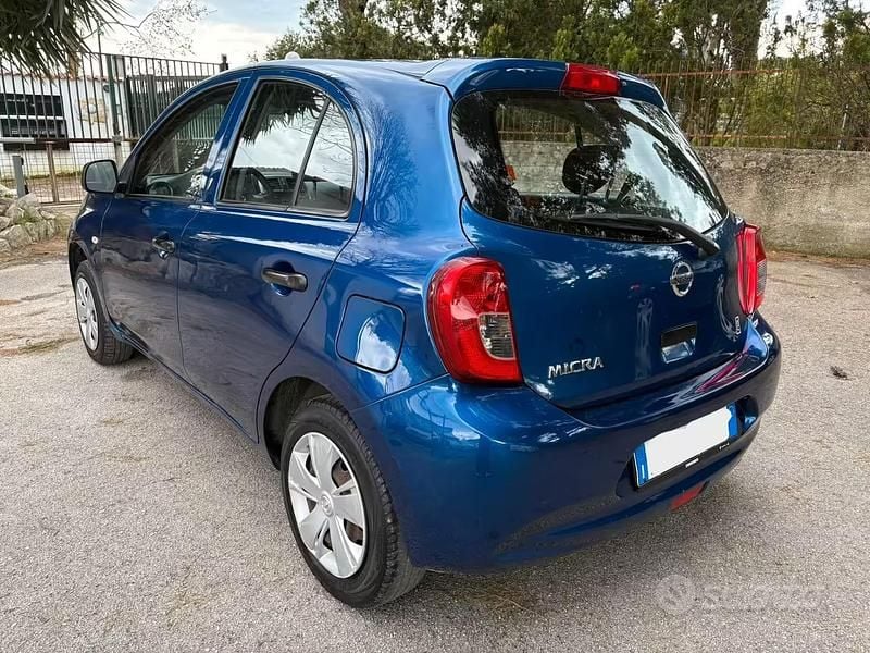 Usata Nissan Micra Acenta 80 CV (58 kW) 2016 Blu Utilitaria