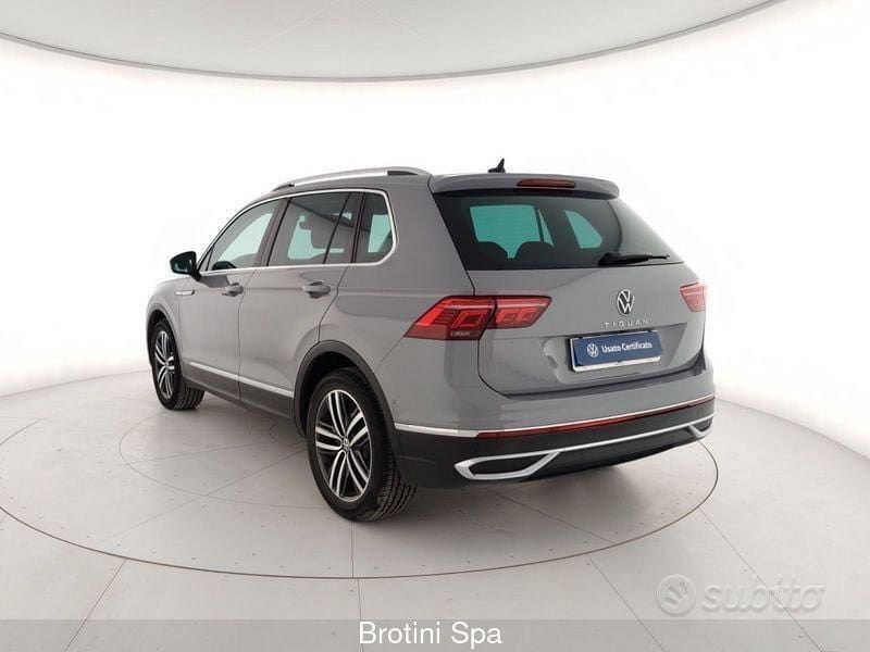 Usata VW Tiguan Elegance 150 CV (110 kW) 2021 Grigio SUV