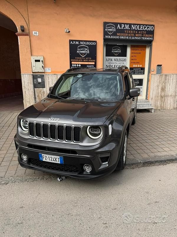 Usata Jeep Renegade 120 CV (88 kW) 2019 Grigio SUV