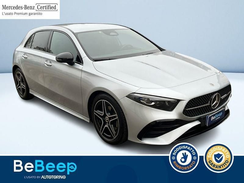Usata Mercedes A180 Advanced Plus 116 CV (85 kW) 2025 Argento metallizzato Berlina