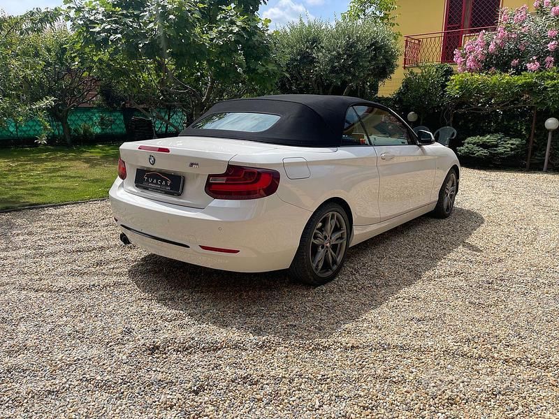 Usata BMW 220 M Sport 190 CV (139 kW) 2016 Bianco Cabrio