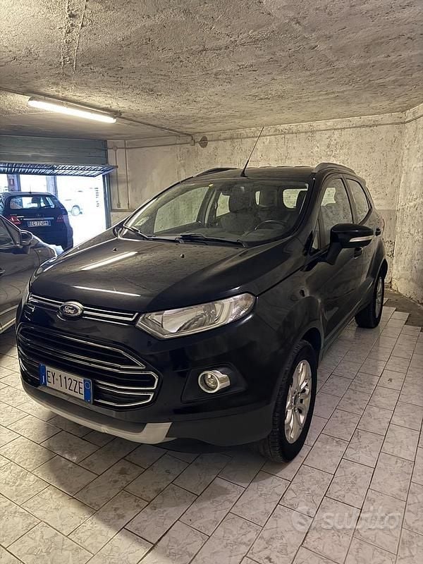 Usata Ford Ecosport Titanium 125 CV (91 kW) 2015 Nero SUV