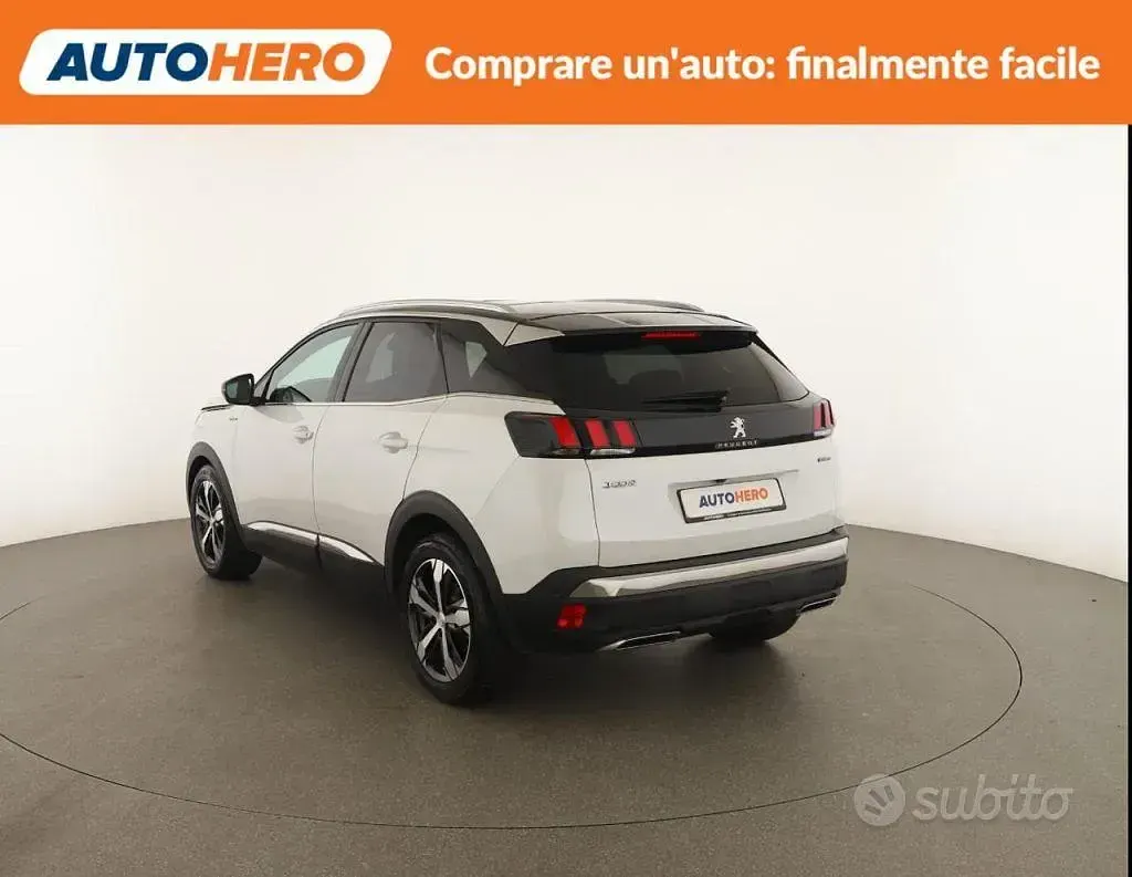 Usata Peugeot 3008 GT-line 131 CV (96 kW) 2019 Bianco SUV