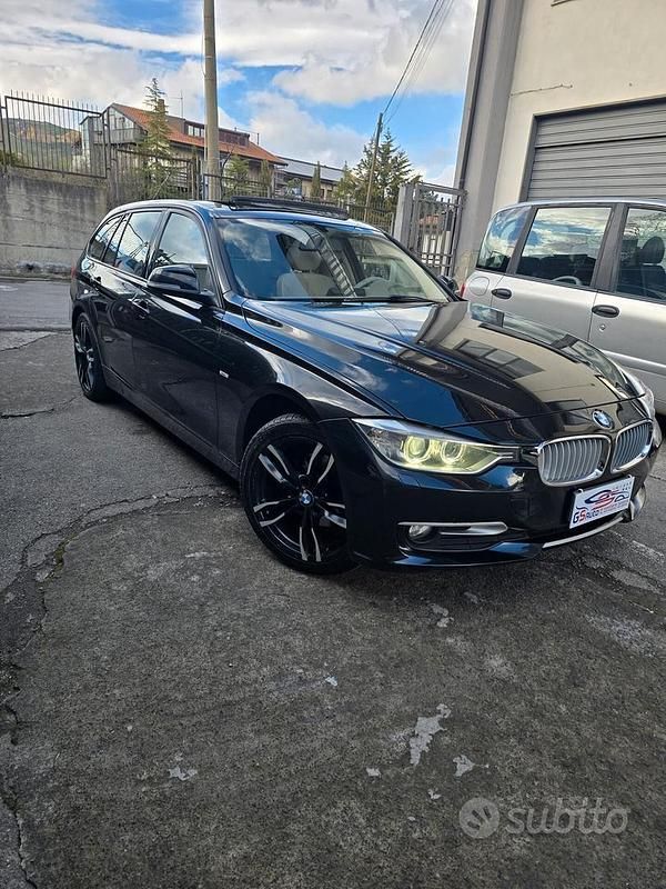 Usata BMW 320 M Sport 2012 Nero Station wagon