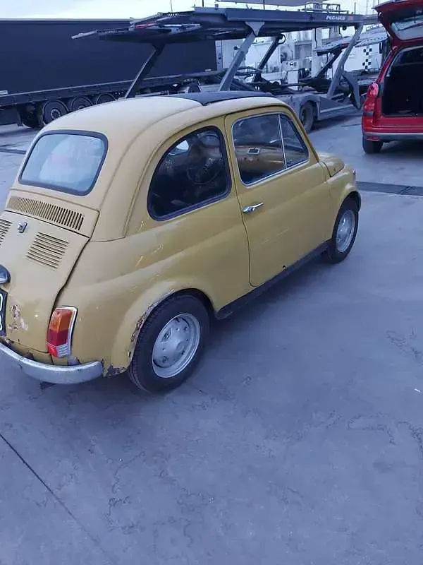 Usata Fiat 500 1974 Giallo Utilitaria