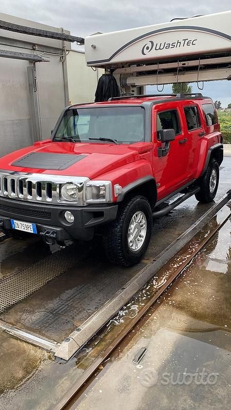 Usata Hummer H3 245 CV (180 kW) 2008 Rosso SUV