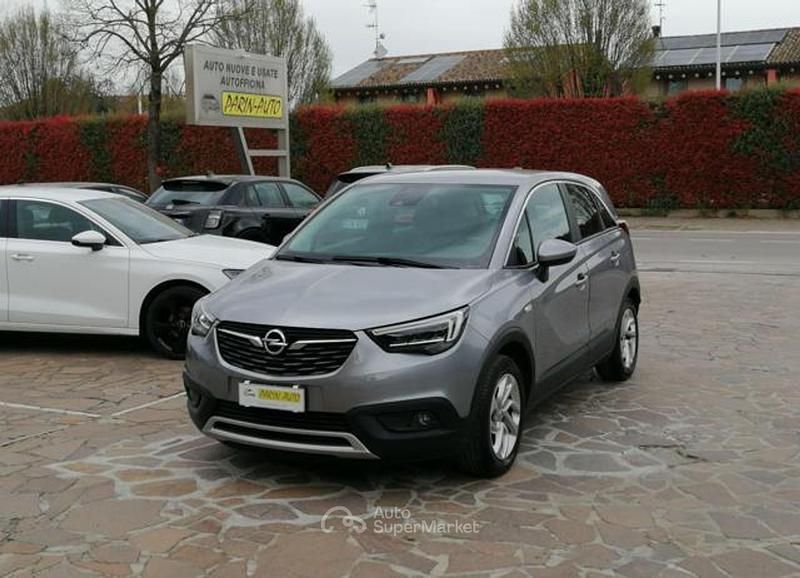 Usata Opel Crossland X Innovation 83 CV (61 kW) 2019 Argento SUV