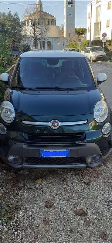 Usata Fiat 500L Trekking 84 CV (61 kW) 2013 Verde Monovolume
