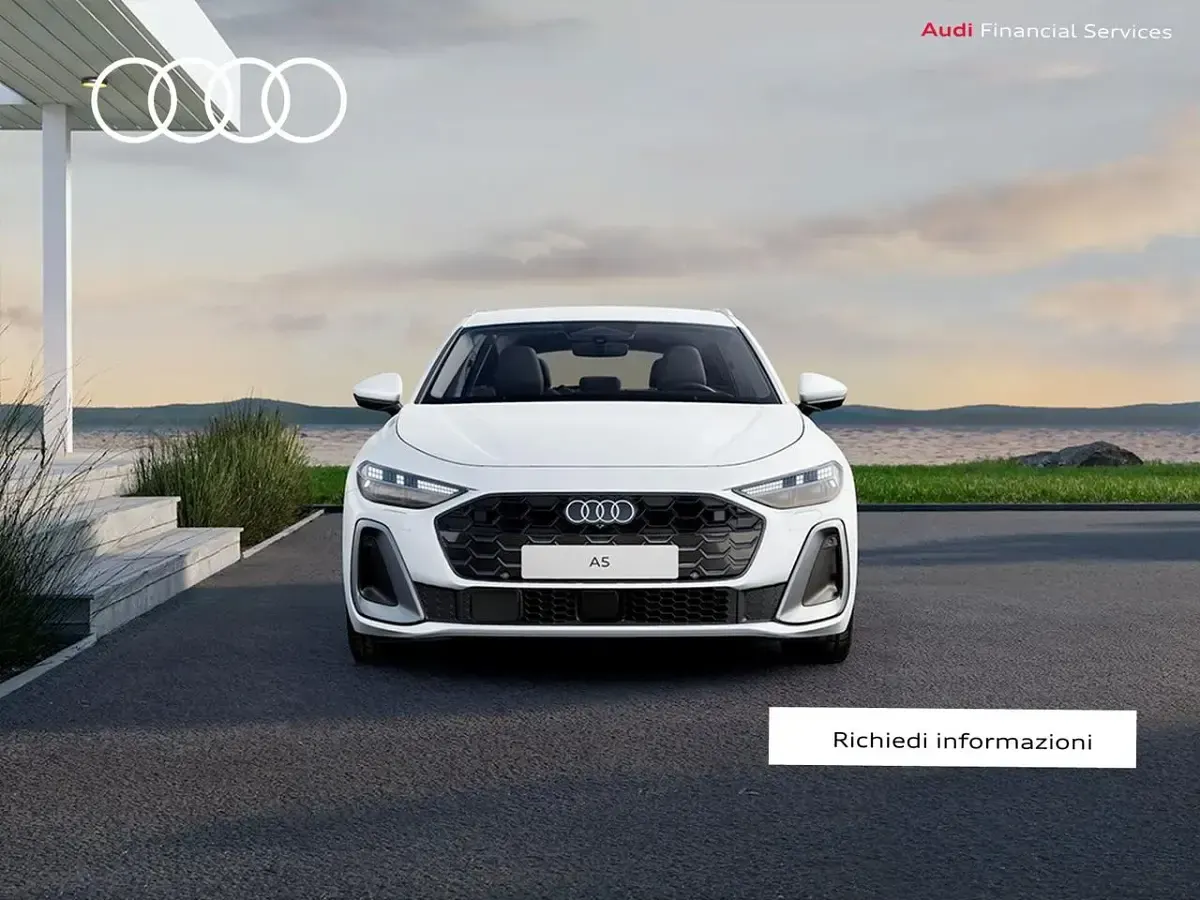 Nuova Audi A5 S-Line 299 CV (219 kW) 2026 Bianco Station wagon