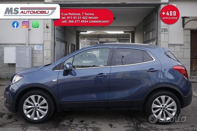 Usata Opel Mokka Cosmo 140 CV (102 kW) 2016 Blu scuro SUV