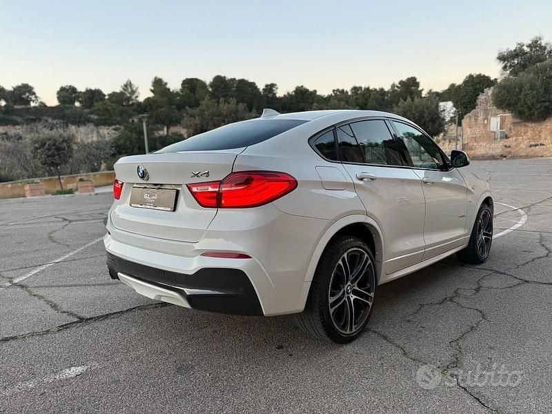 Usata BMW X4 M Sport 190 CV (139 kW) 2017 Bianco SUV