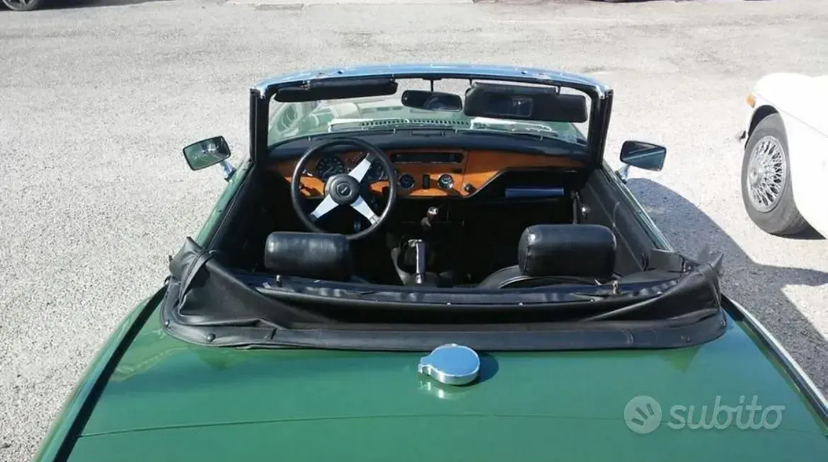 Usata Triumph Spitfire 1970 Verde Cabrio
