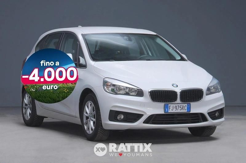 Usata BMW 218 Active Tourer Advantage 150 CV (110 kW) 2017 Nero Monovolume