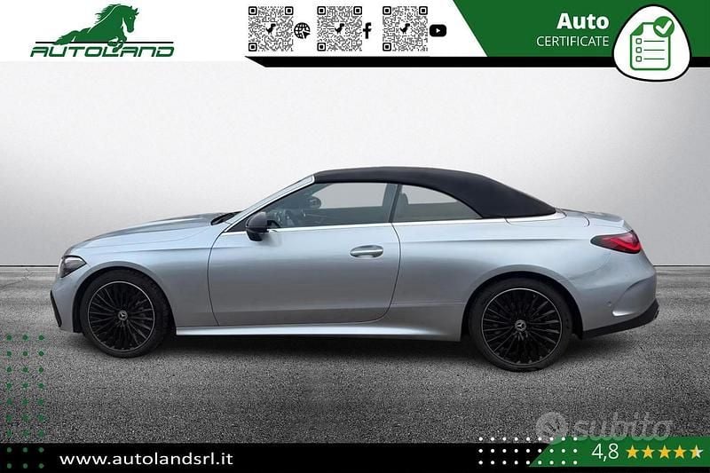 Usata Mercedes CLE200 AMG Line Premium 204 CV (150 kW) 2024 Grigio Cabrio