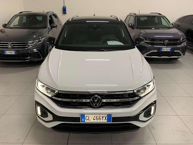 Usata VW T-Roc R-line 116 CV (85 kW) 2023 Bianco SUV
