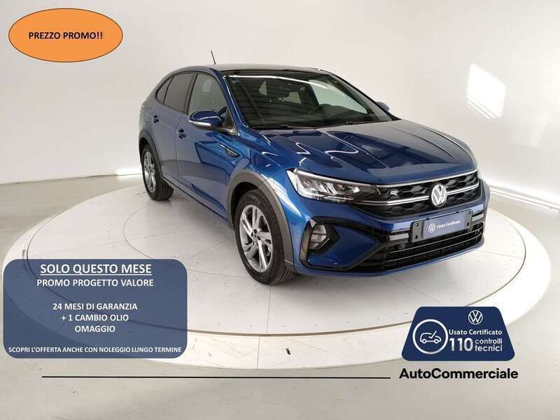 Blu Usata 2024 VW Taigo R-line SUV | 21.950 € (Buon prezzo) - Immagine 1/4