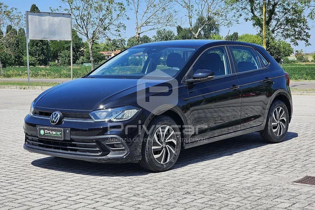 Usata VW Polo 80 CV (58 kW) 2021 Nero Utilitaria