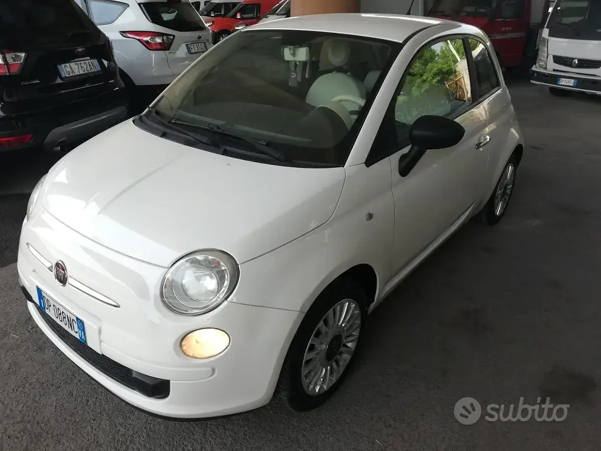 Usata Fiat 500 Pop 69 CV (50 kW) 2008 Bianco Berlina