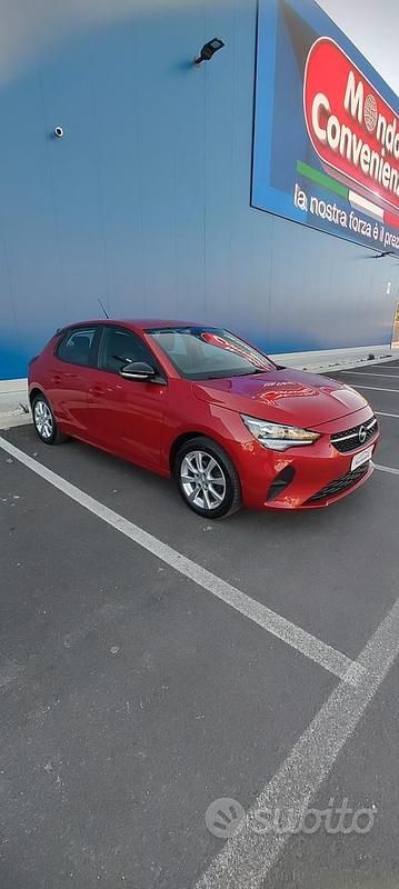 Usata Opel Corsa Edition 100 CV (73 kW) 2020 Rosso Utilitaria
