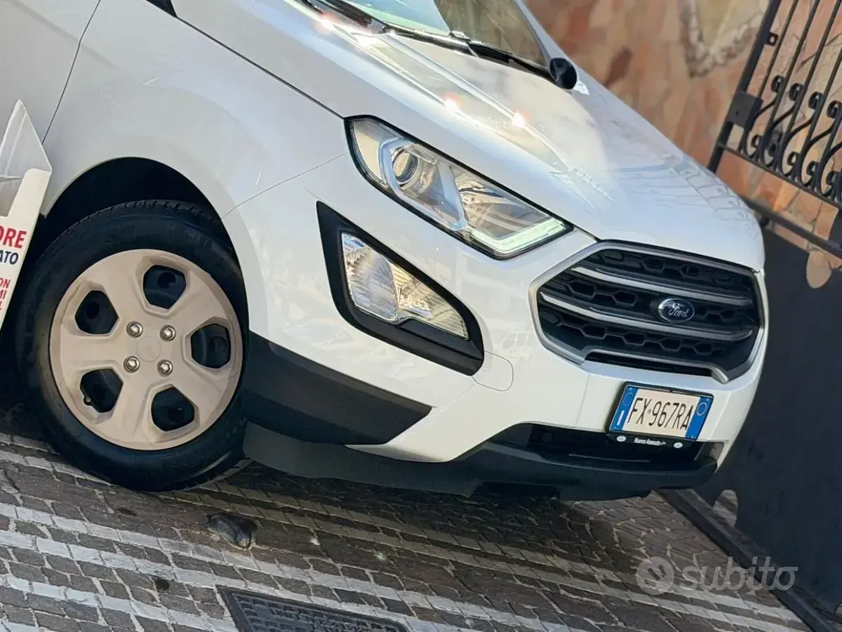 Usata Ford Ecosport Titanium 99 CV (72 kW) 2019 Bianco SUV