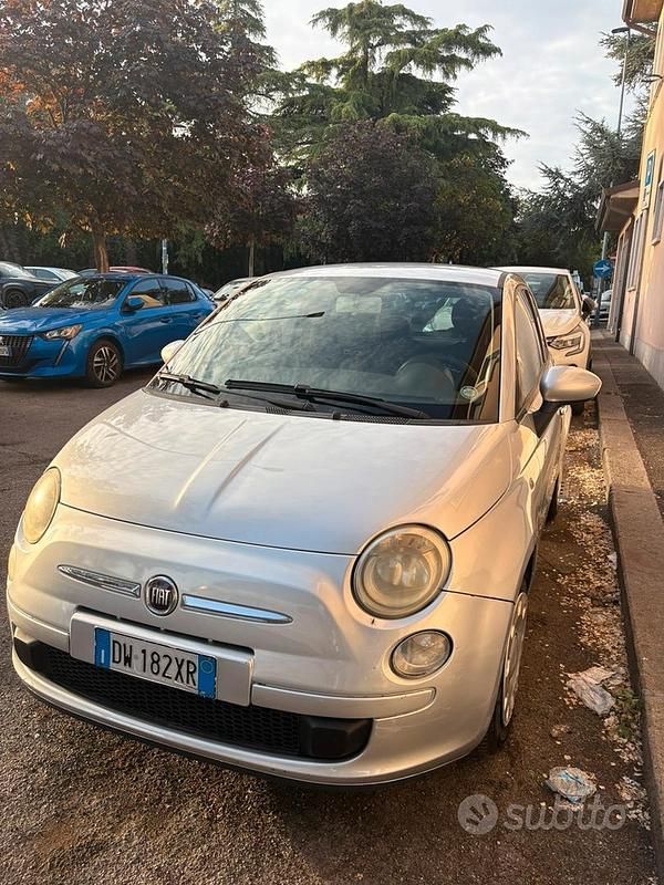 Usata Fiat 500 2009 Grigio Cabrio