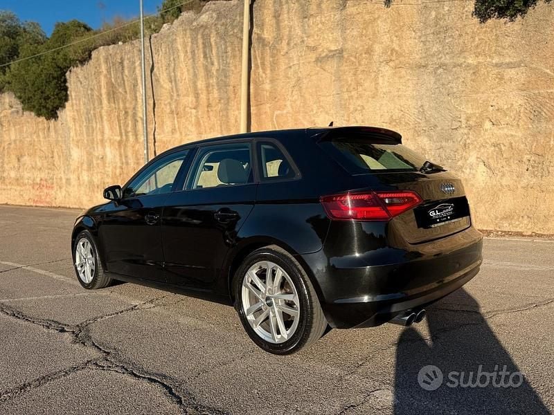 Usata Audi A3 Sport 150 CV (110 kW) 2016 Nero Berlina
