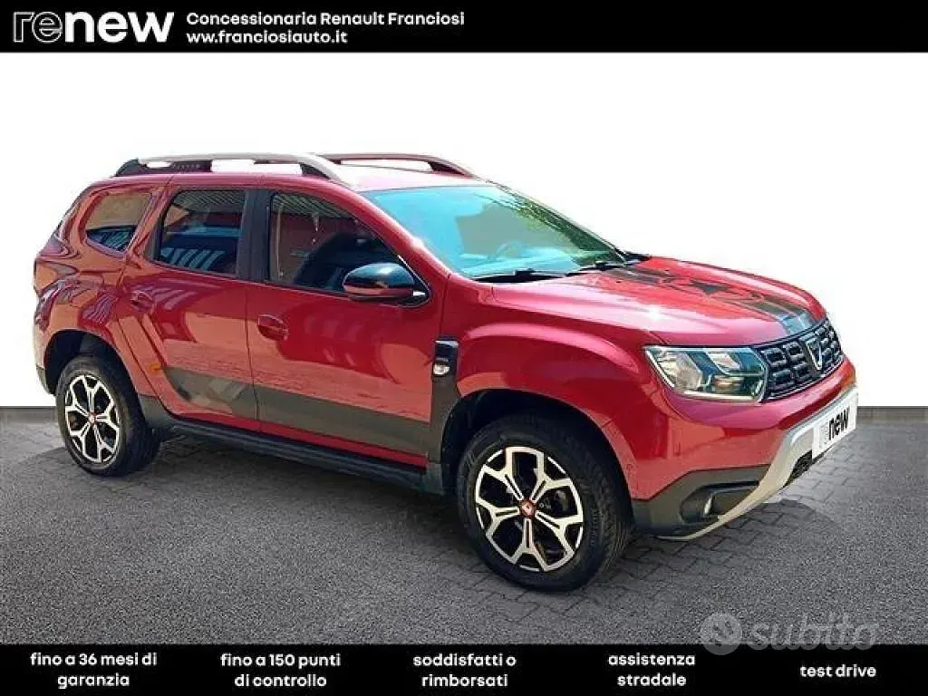 Usata Dacia Duster 116 CV (85 kW) 2020 Rosso SUV