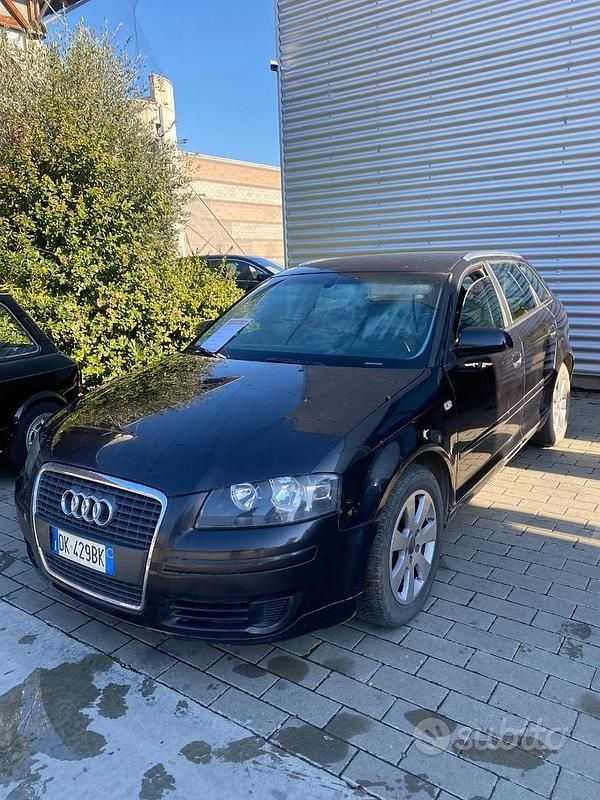 Usata Audi A3 Ambition 140 CV (102 kW) 2007 Grigio Utilitaria