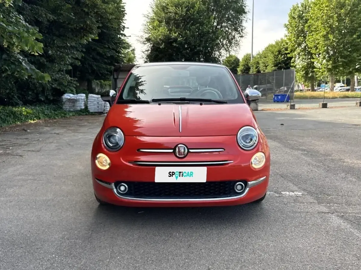 Usata Fiat 500 69 CV (50 kW) 2017 Arancione Utilitaria