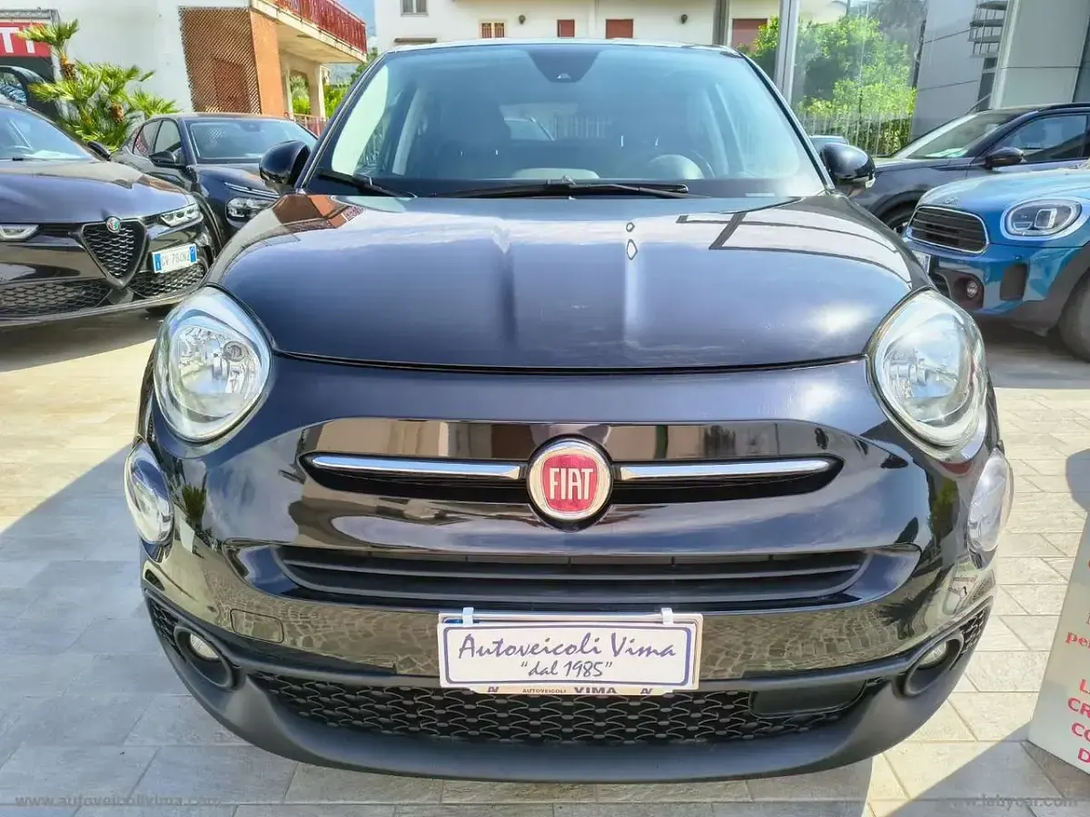 Usata Fiat 500X Connect 130 CV (95 kW) 2022 Nero SUV