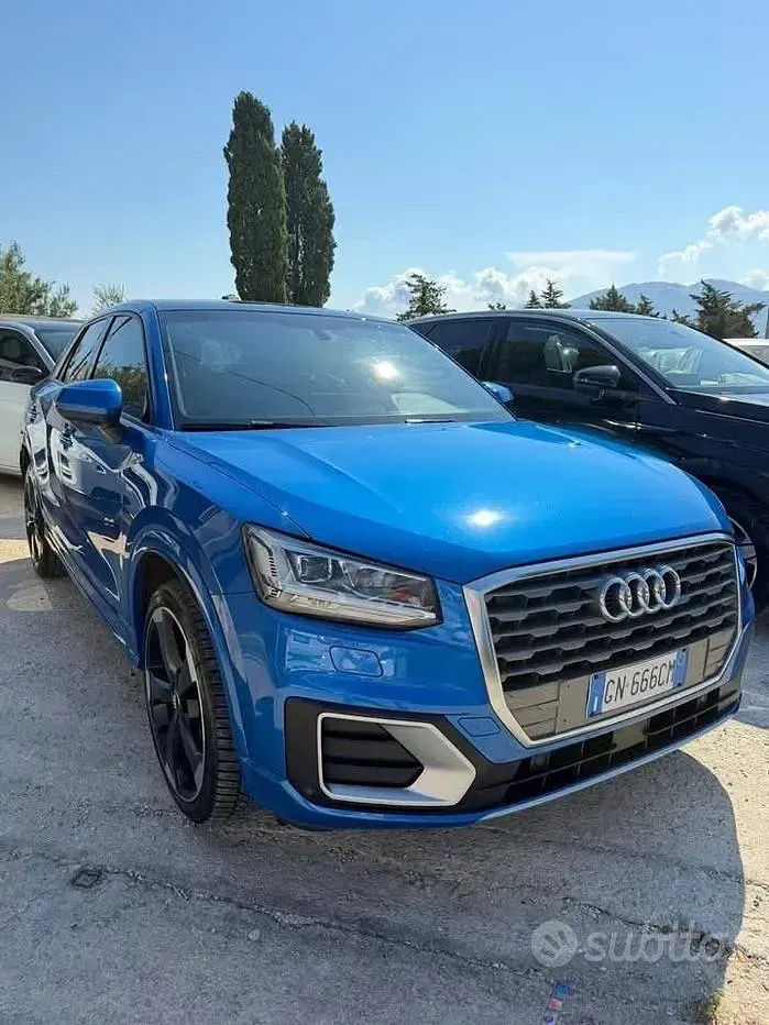 Usata Audi Q2 116 CV (85 kW) 2019 Bluazzurro SUV