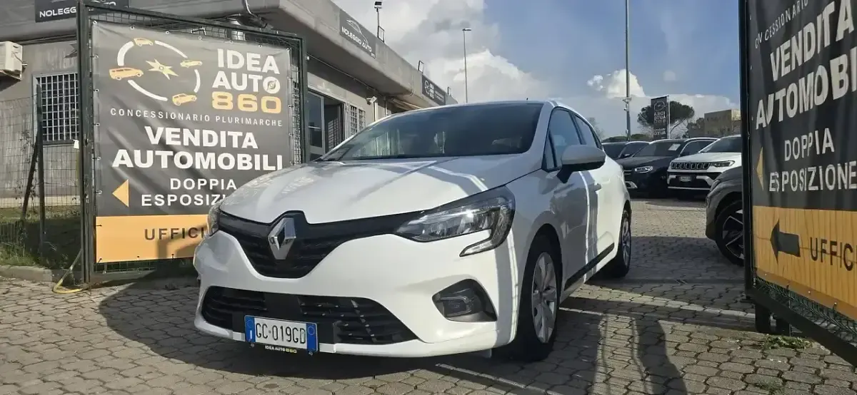 Usata Renault Clio V Business 101 CV (74 kW) 2020 Bianco Berlina