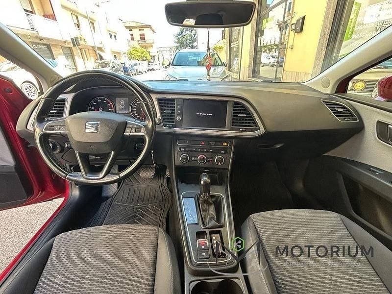 Usata Seat Leon ST Black Edition 130 CV (95 kW) 2020 Marrone Station wagon