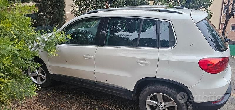 Usata VW Tiguan Style 140 CV (102 kW) 2012 Bianco SUV