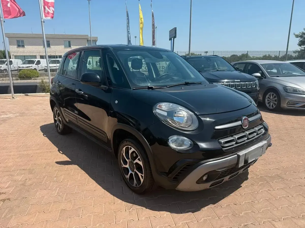 Usata Fiat 500L Cross 95 CV (69 kW) 2021 Nero Monovolume